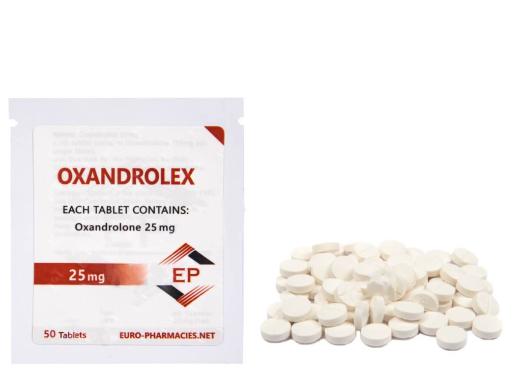 Oxandrolex Anavar 25mg Tab 50tab Bag Euro Pharmacies Lecoq To