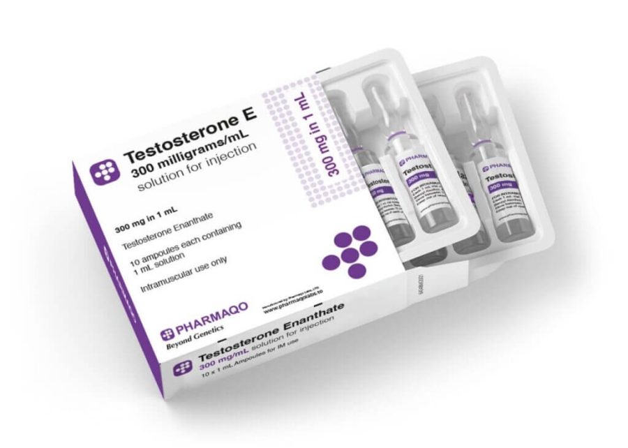 Testosterone E  300mg (10 ampoules de 1ml) - Pharmaqo Labs