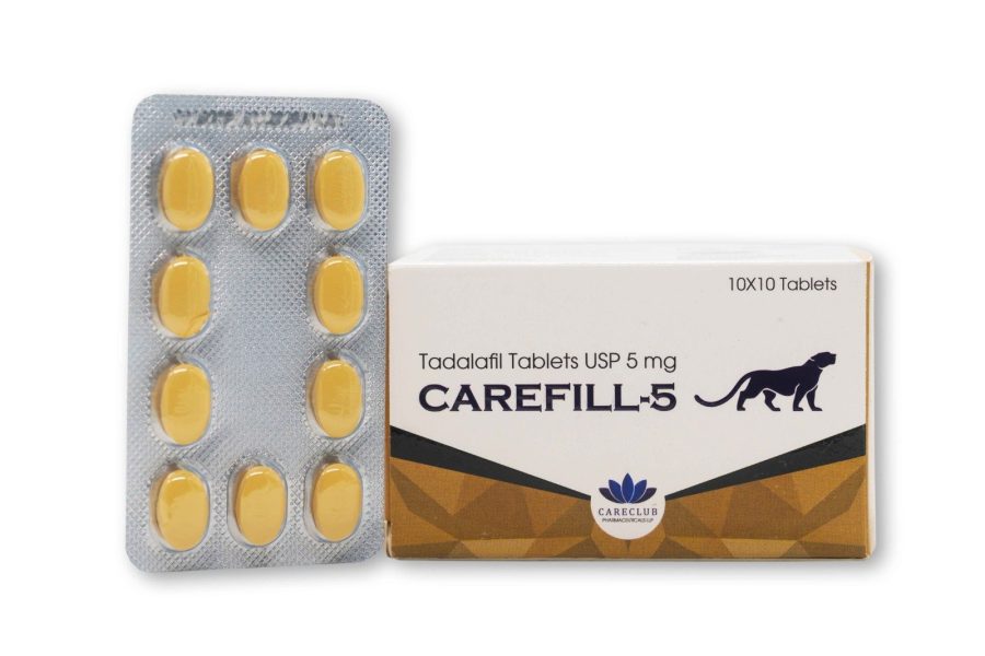 Carefill 5mg - Tadalafil - 100 tabs - Pharmacy-EU