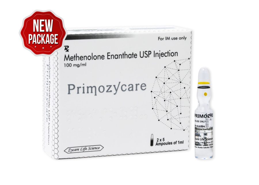 PRIMOZYCARE - Methenolone Enanthate USP Inj 100mg (1x10) - Pharmacy-EU