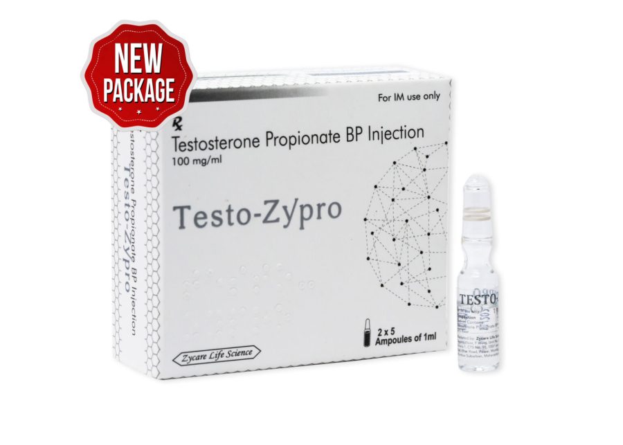 TESTO ZYPRO - Testosterone Propionate Inj. 100mg (1x10) - Pharmacy-EU