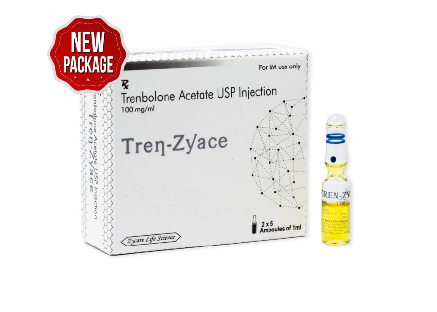 TREN-ZYACE - Trenbolone Acetate Inj. 100mg (1x10) - Pharmacy-EU