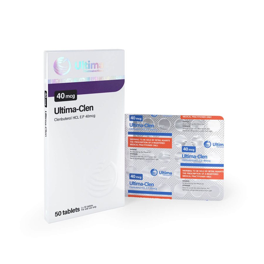 Ultima-Clen 40mcg 50tabs - Ultima Pharma