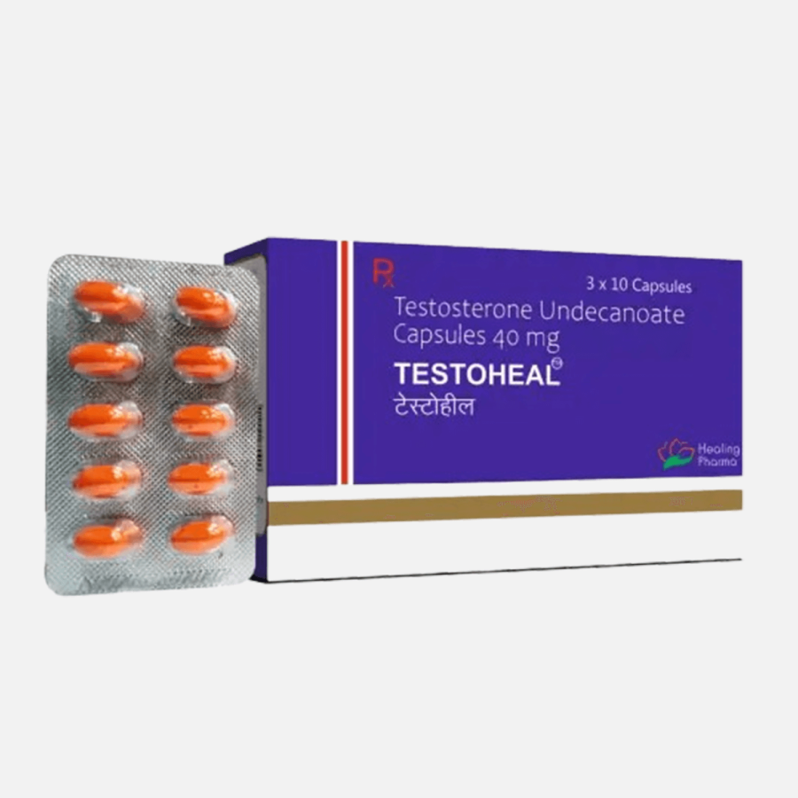 Testoheal 40 mg (Testosterone Undecanoate)